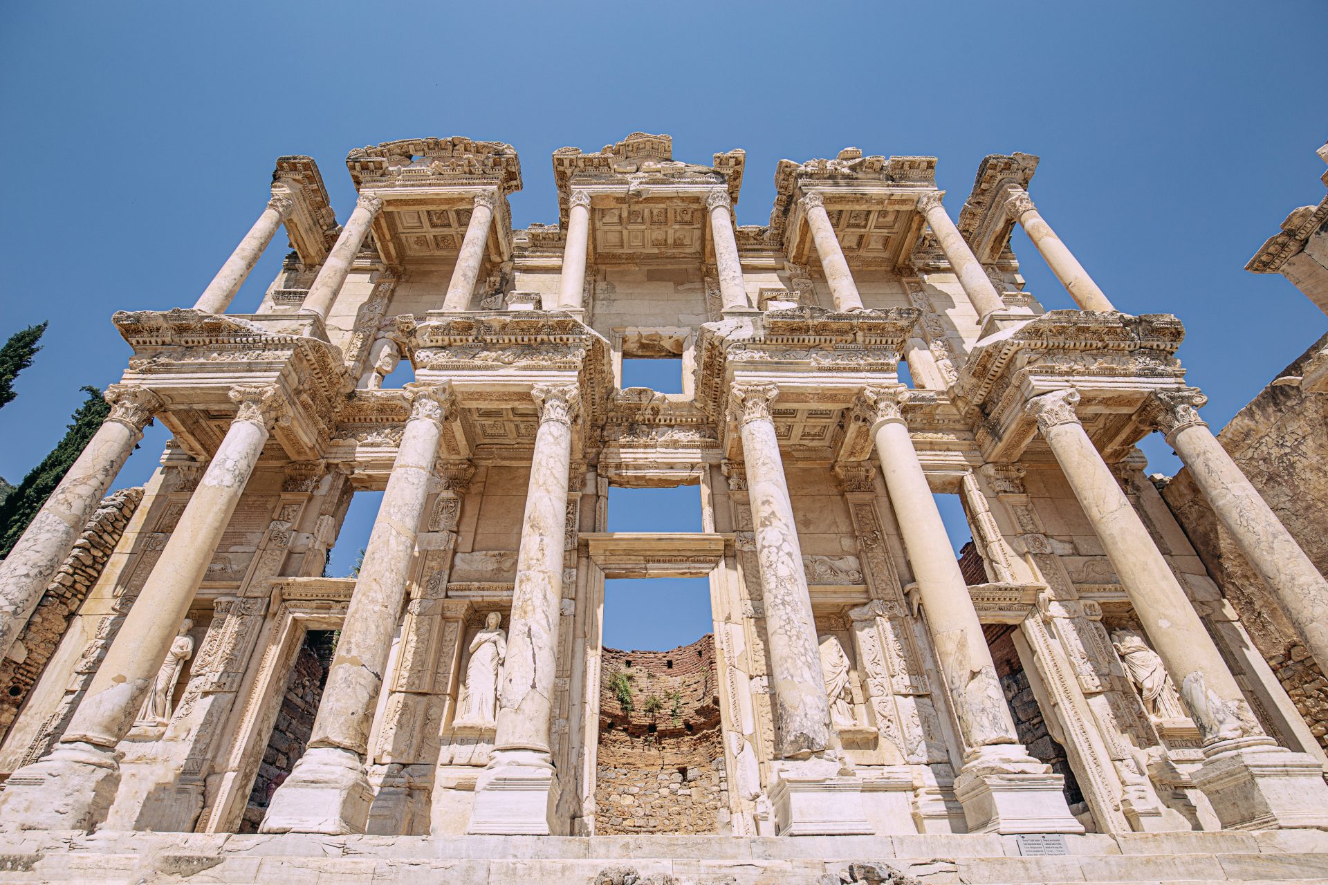 library of celsus in Ephesus