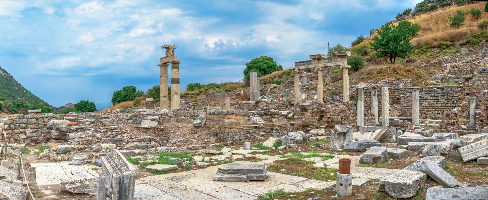 prytaneion ruins in the ancient ephesus turkey 2022 11 09 06 51 41 utc